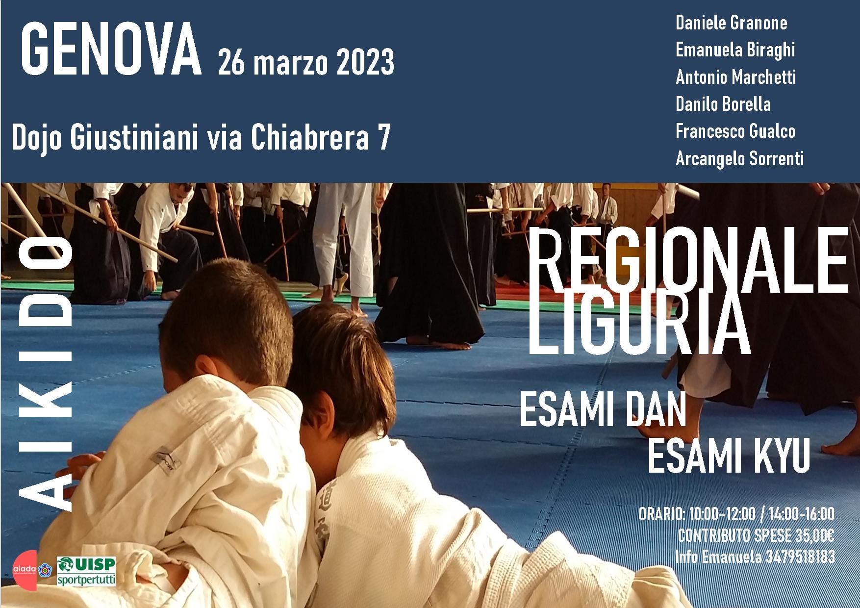 Stage Regionale Liguria 2023