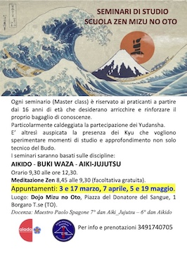 Stage Aikido - 27-28 Aprile - Torino (La Loggia)