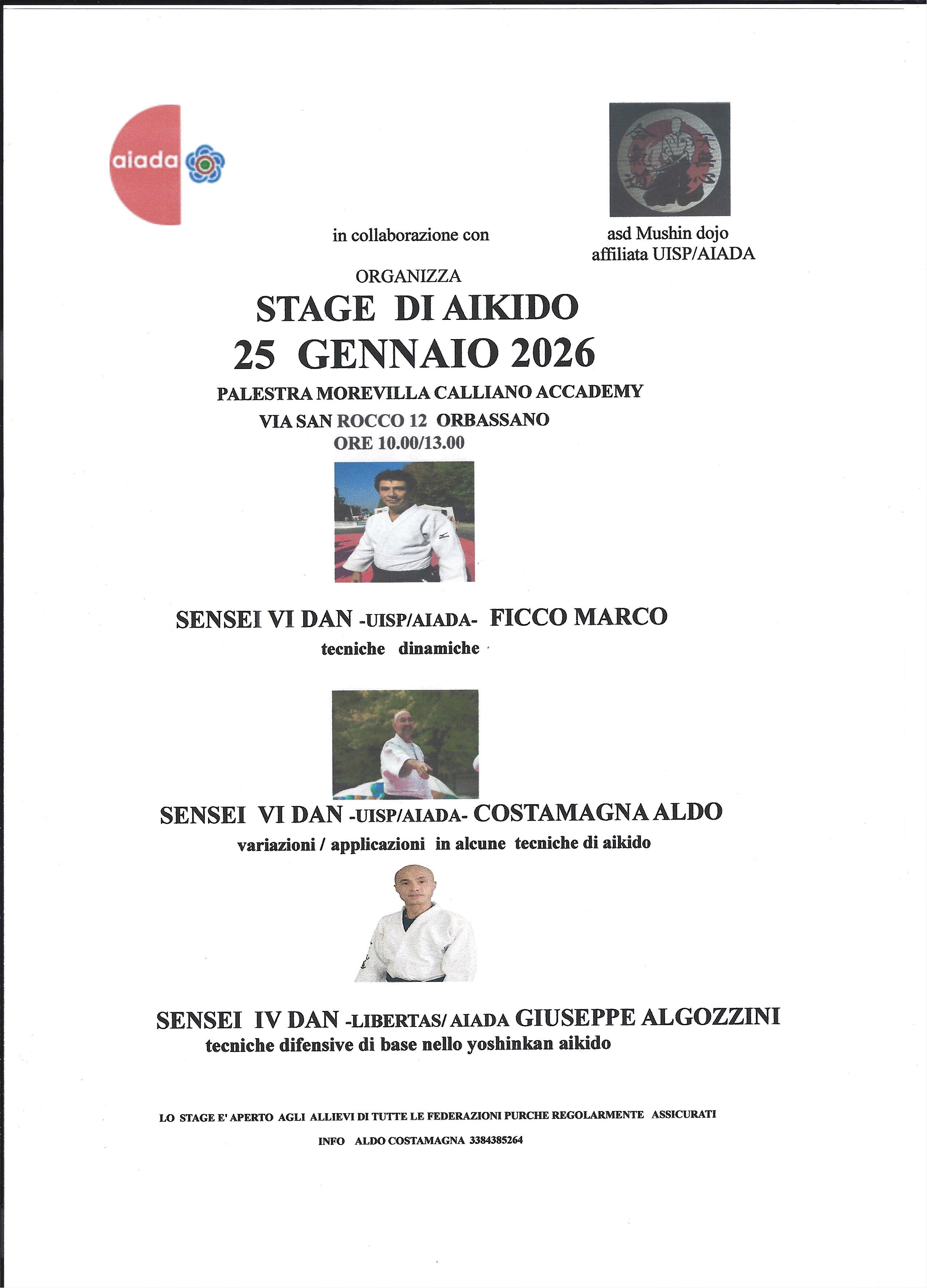 Stage Caccamo Romanazzi Novembre 2025