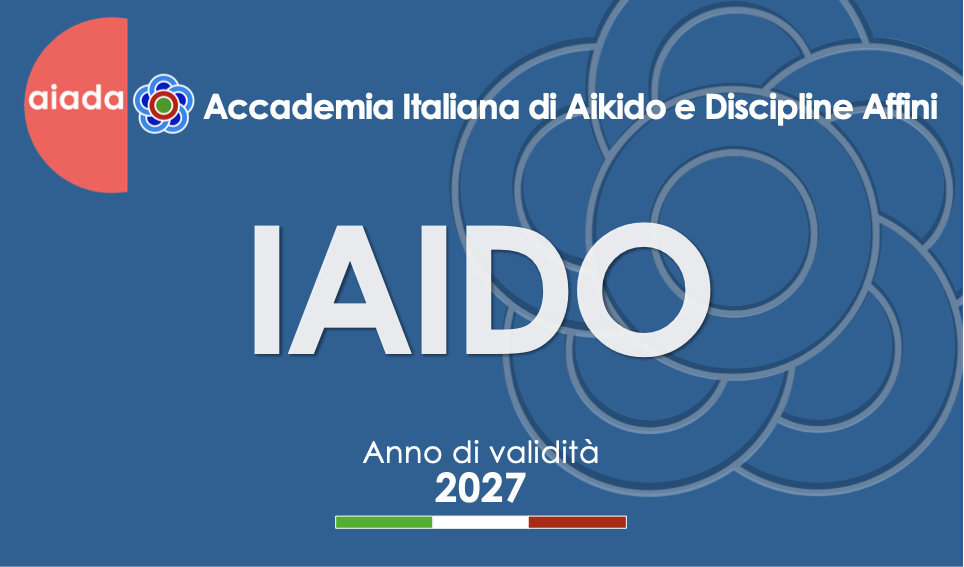 TesseraAiada25 26_IAIDO